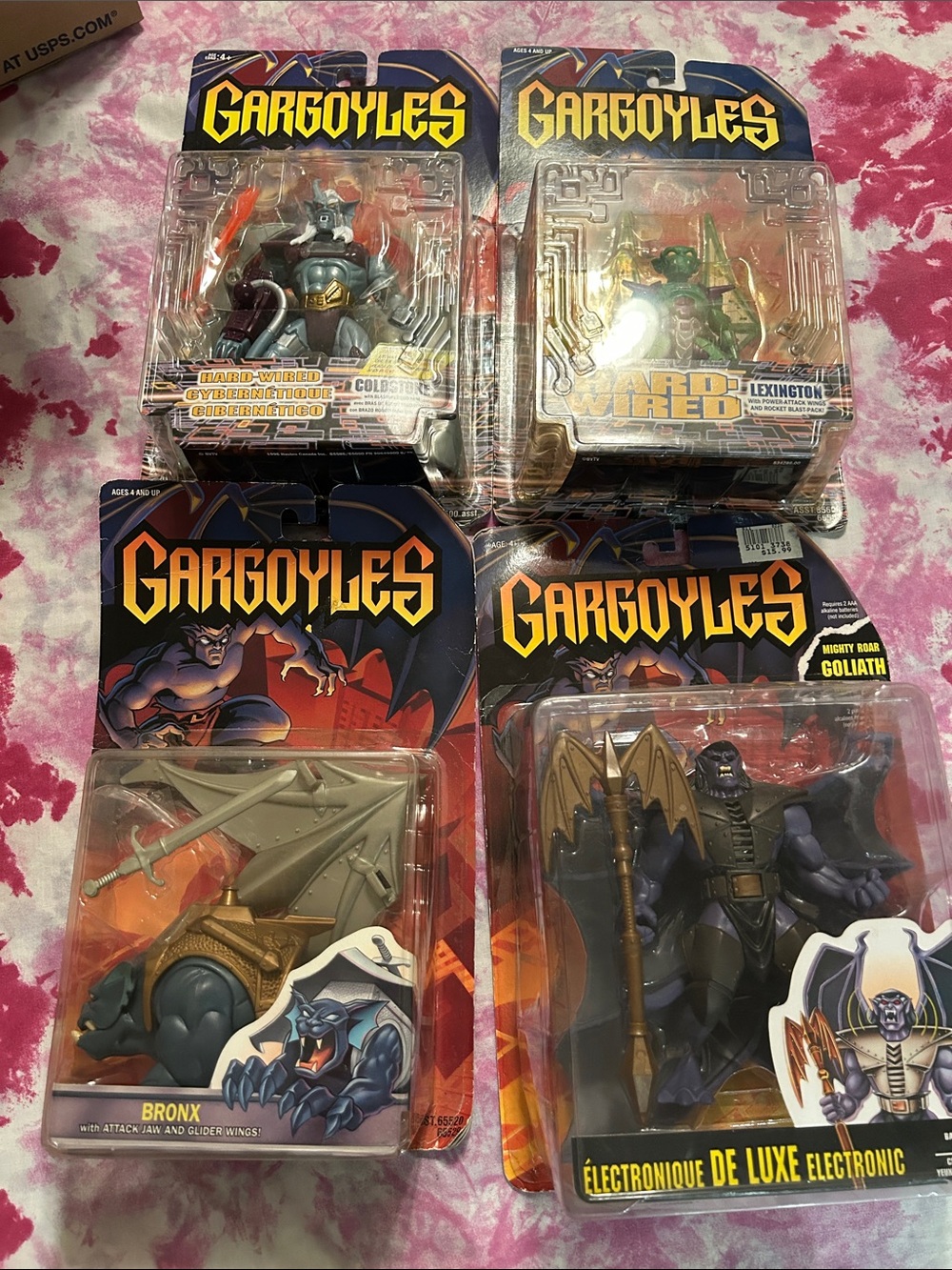 4 Gargoyle figures